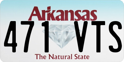 AR license plate 471VTS