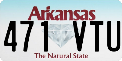 AR license plate 471VTU