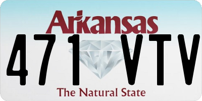 AR license plate 471VTV