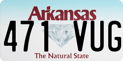 AR license plate 471VUG