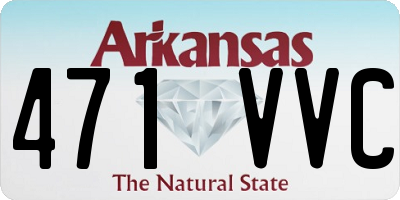 AR license plate 471VVC