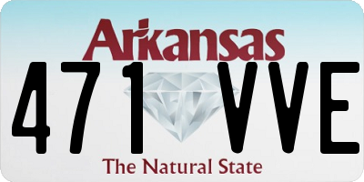 AR license plate 471VVE