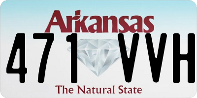 AR license plate 471VVH