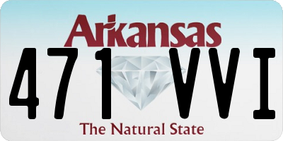 AR license plate 471VVI
