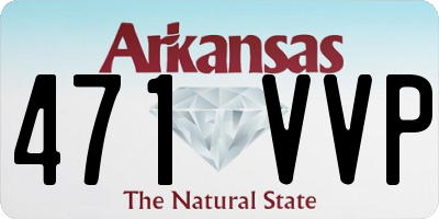 AR license plate 471VVP