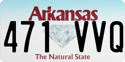 AR license plate 471VVQ