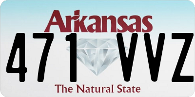 AR license plate 471VVZ