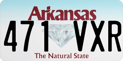 AR license plate 471VXR