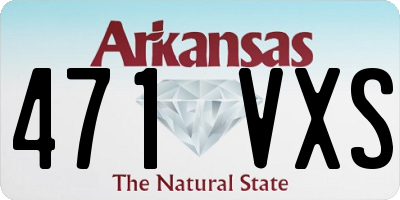 AR license plate 471VXS