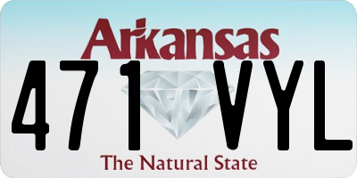 AR license plate 471VYL