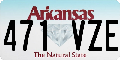 AR license plate 471VZE