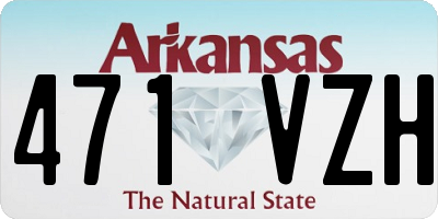 AR license plate 471VZH