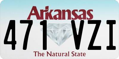 AR license plate 471VZI