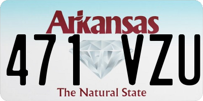 AR license plate 471VZU