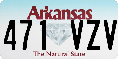AR license plate 471VZV