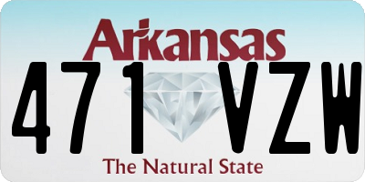 AR license plate 471VZW