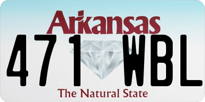 AR license plate 471WBL