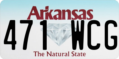 AR license plate 471WCG