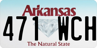 AR license plate 471WCH