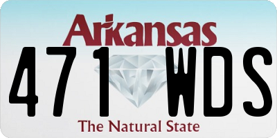 AR license plate 471WDS