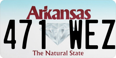 AR license plate 471WEZ