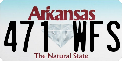 AR license plate 471WFS