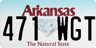 AR license plate 471WGT