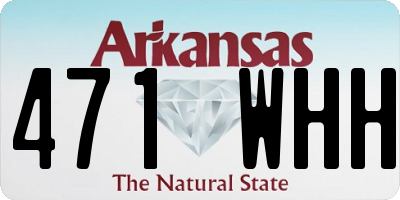 AR license plate 471WHH