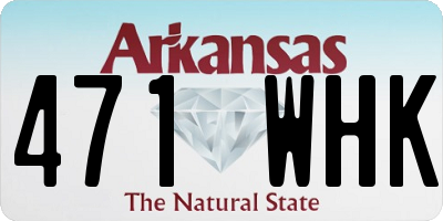 AR license plate 471WHK