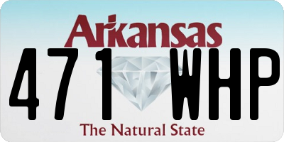 AR license plate 471WHP