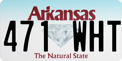 AR license plate 471WHT