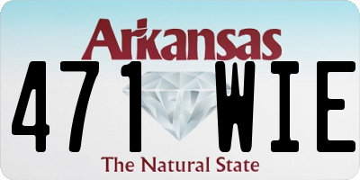 AR license plate 471WIE