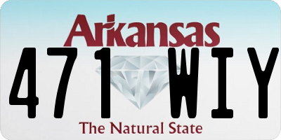 AR license plate 471WIY