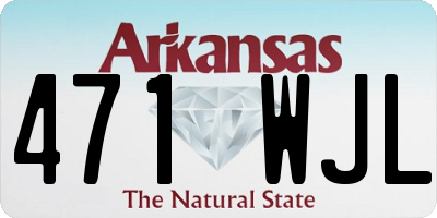 AR license plate 471WJL