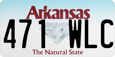 AR license plate 471WLC