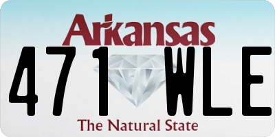 AR license plate 471WLE