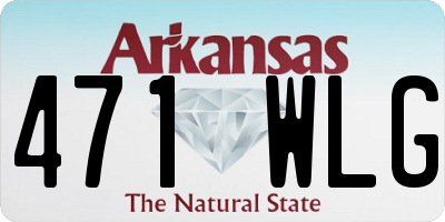 AR license plate 471WLG