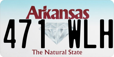 AR license plate 471WLH