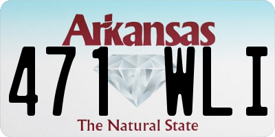 AR license plate 471WLI