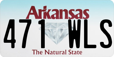 AR license plate 471WLS