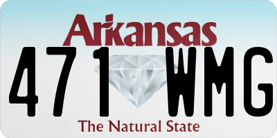 AR license plate 471WMG