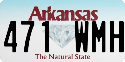 AR license plate 471WMH
