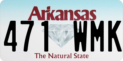 AR license plate 471WMK