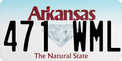 AR license plate 471WML