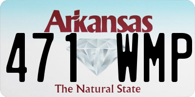 AR license plate 471WMP