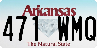 AR license plate 471WMQ