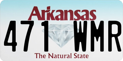 AR license plate 471WMR