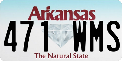 AR license plate 471WMS