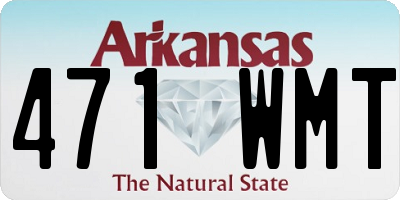 AR license plate 471WMT