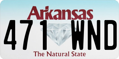 AR license plate 471WND
